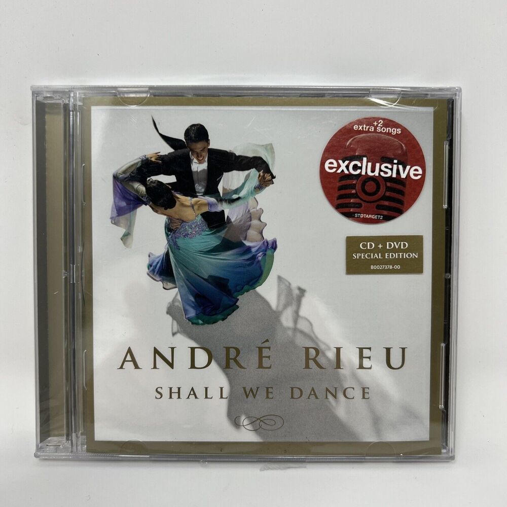 Shall We Dance CD+DVD w/2 BONUS Tracks 2017 TARGET EXCLUSIVE